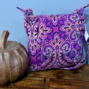 Vibrant Paisley Crossbody Bag